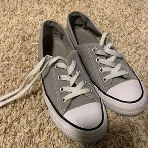 Low Cut Grey Converse